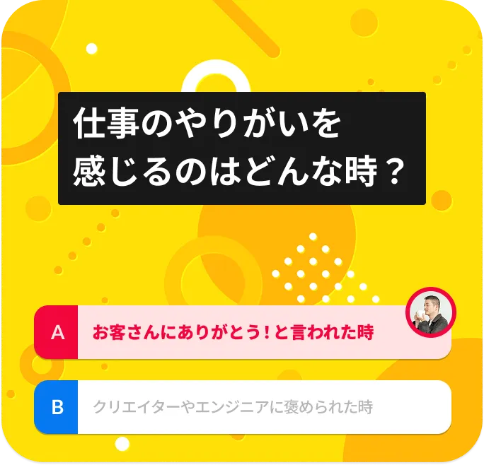 仕事のやりがいを感じるのはどんな時？